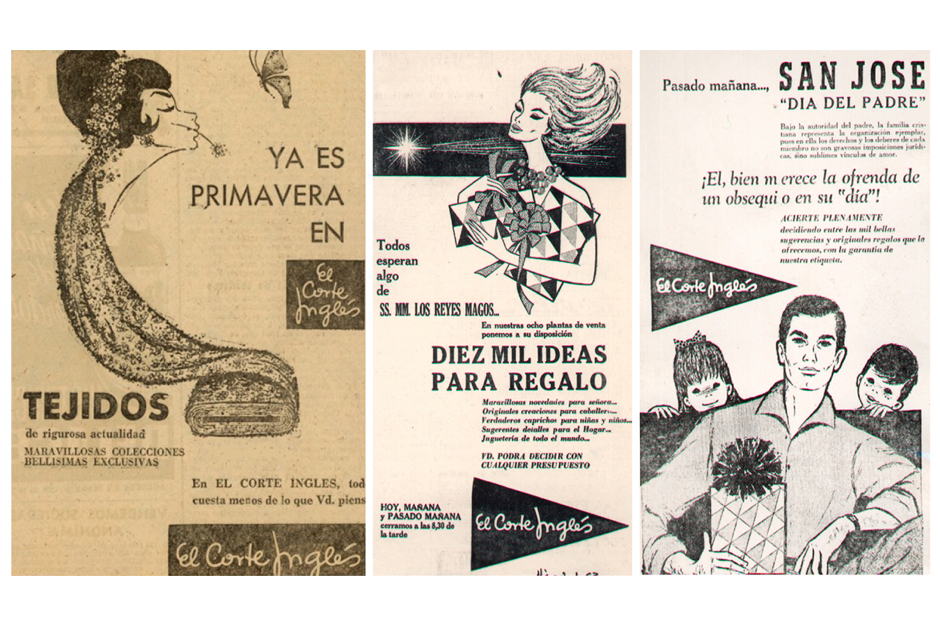 El Corte Inglés 1960s Advertising Campaigns