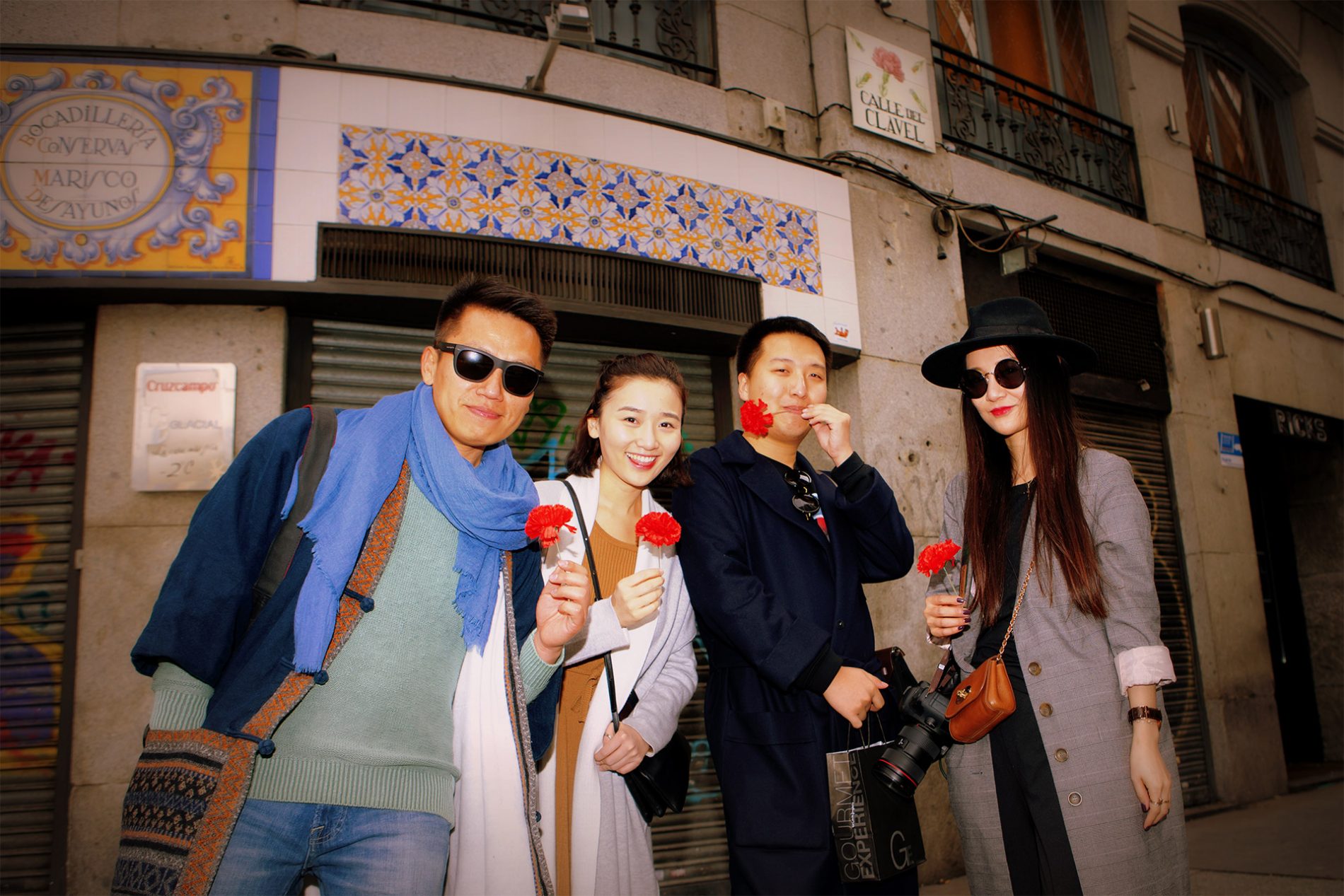 Bloggers M.O.K JINPENG ZHANG TAO LIANG MOLLY Chinese New Year Madrid