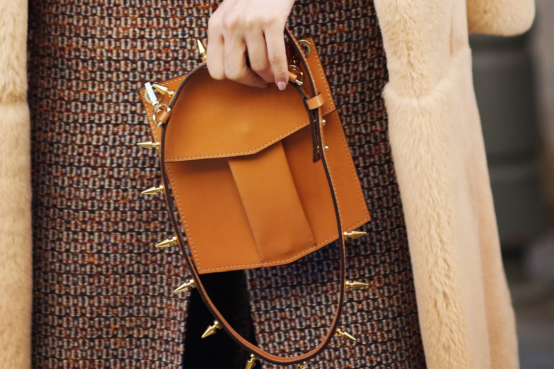 Actress Crystal Mu Juanjo Oliva bag Chinese New Year Madrid