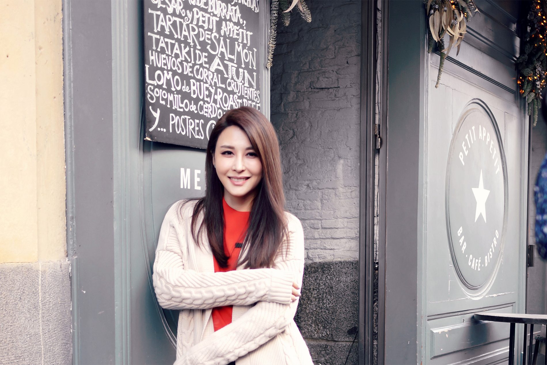 Actress Crystal Mu Chinese New Year Justicia District Madrid